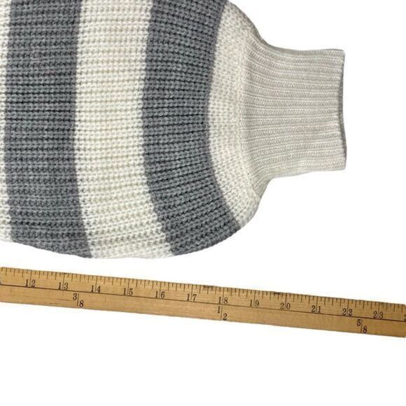 Andree By Unit Color Block Sweater Striped Super Soft Sz L Balloon Sleeves NWT - Picture 14 of 16